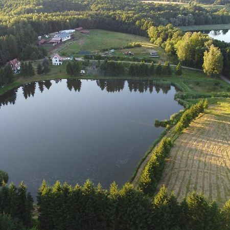 Mieszkanie Nad Jeziorem Rydzowka+Prywatny Staw+Plaza+Mazury Srokowo Luaran gambar