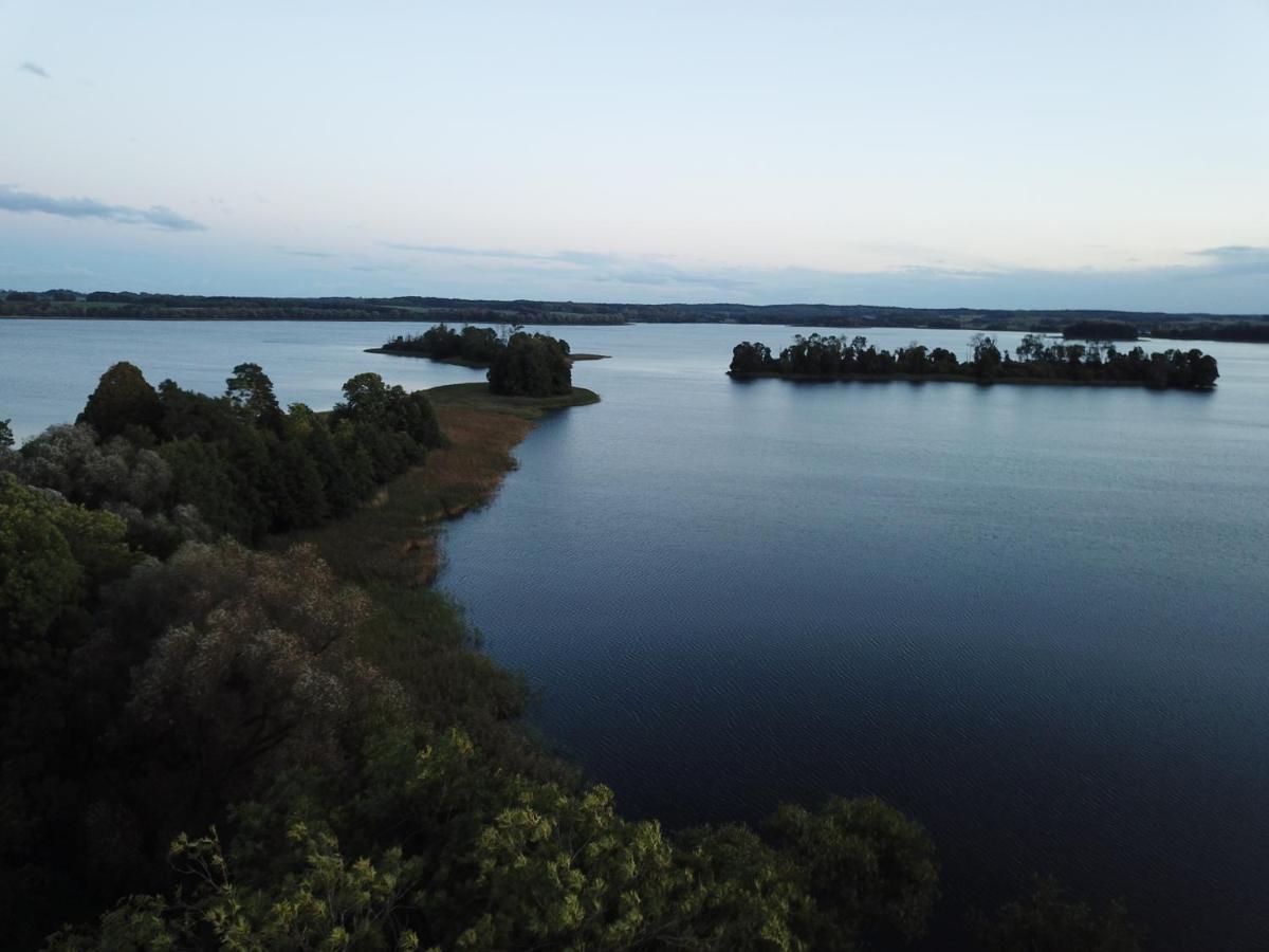 Mieszkanie Nad Jeziorem Rydzowka+Prywatny Staw+Plaza+Mazury Srokowo Luaran gambar