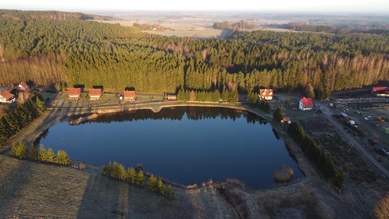 Mieszkanie Nad Jeziorem Rydzowka+Prywatny Staw+Plaza+Mazury Srokowo Luaran gambar