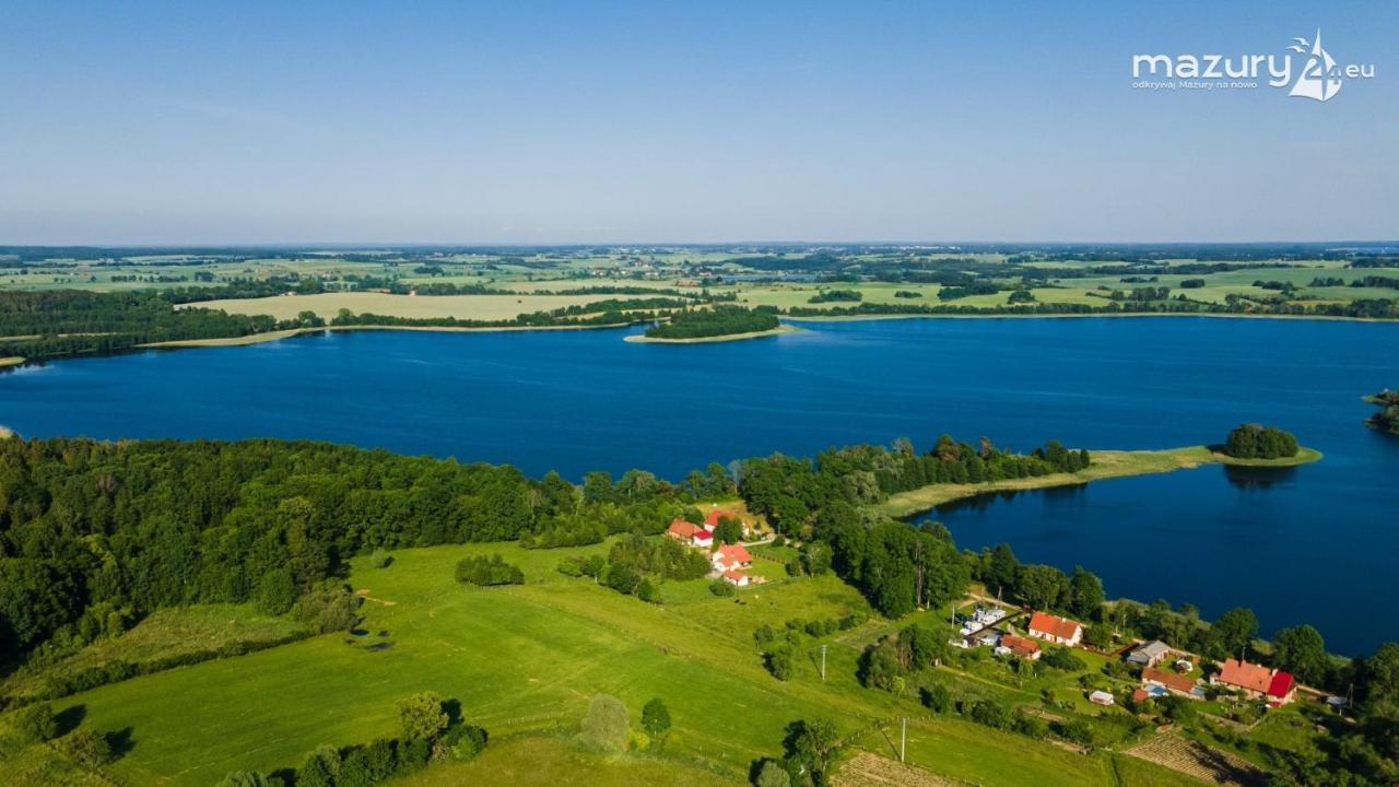 Mieszkanie Nad Jeziorem Rydzowka+Prywatny Staw+Plaza+Mazury Srokowo Luaran gambar