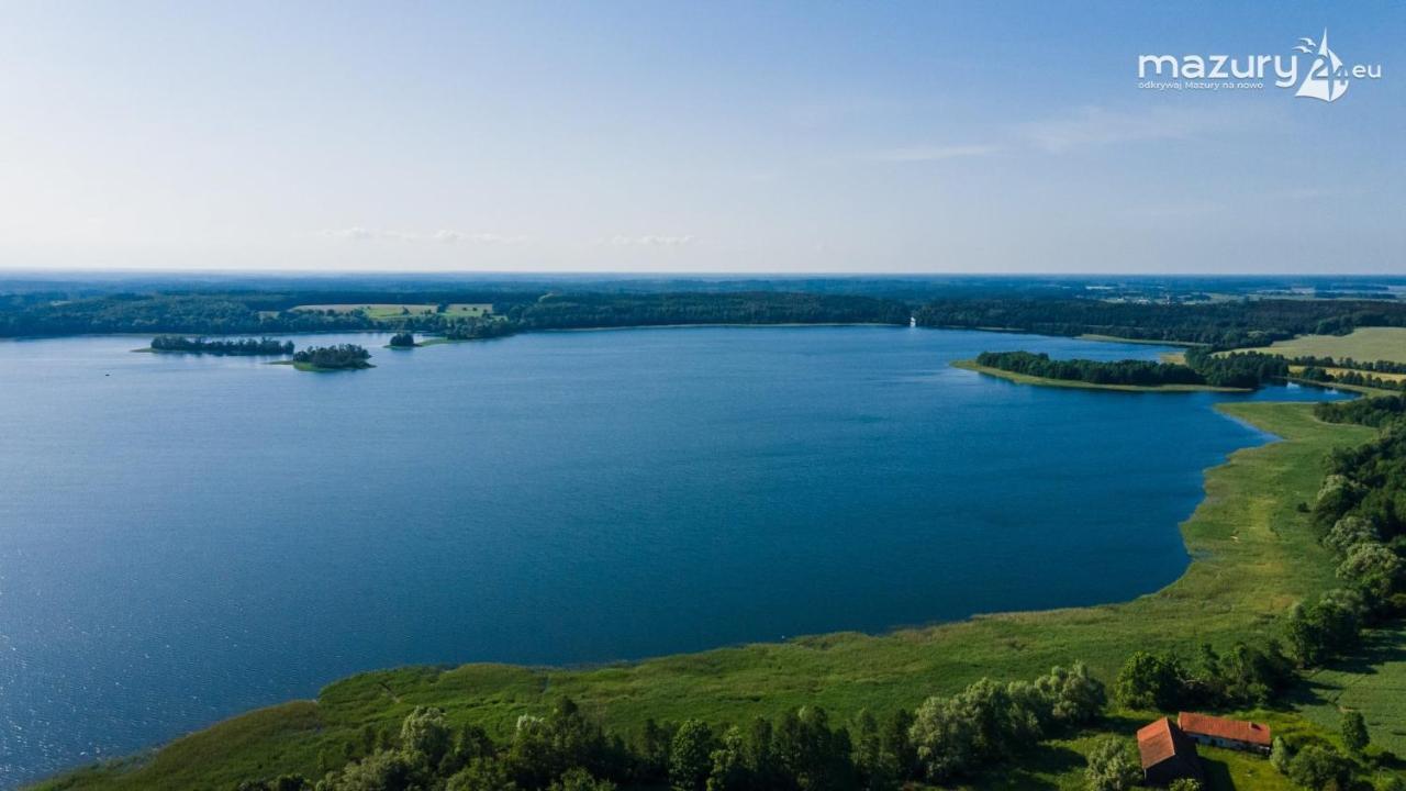 Mieszkanie Nad Jeziorem Rydzowka+Prywatny Staw+Plaza+Mazury Srokowo Luaran gambar