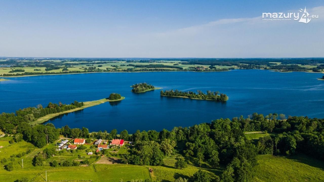 Mieszkanie Nad Jeziorem Rydzowka+Prywatny Staw+Plaza+Mazury Srokowo Luaran gambar