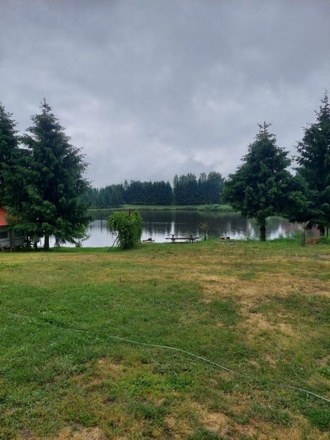Mieszkanie Nad Jeziorem Rydzowka+Prywatny Staw+Plaza+Mazury Srokowo Luaran gambar